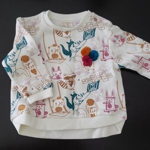 Cute baby girl sweatshirt!